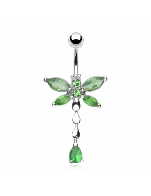 Piercing nombril Libellule