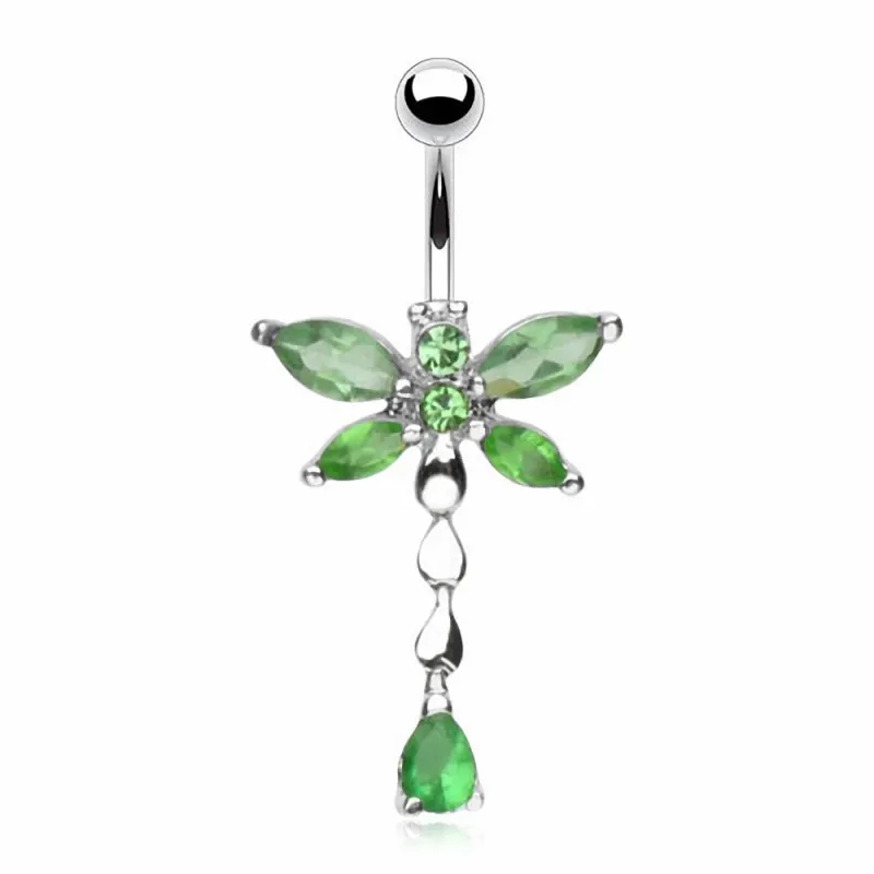 Piercing nombril Libellule