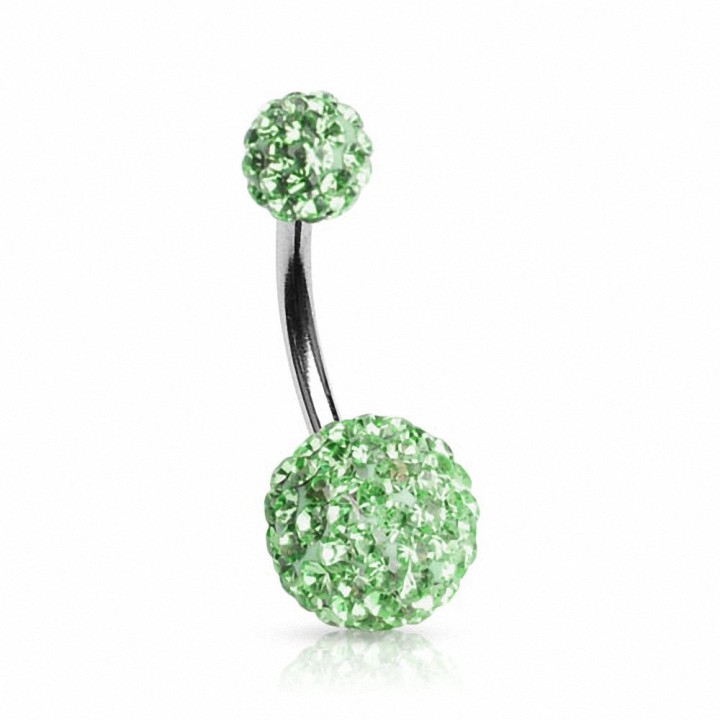 Piercing nombril Crystal Swarovski