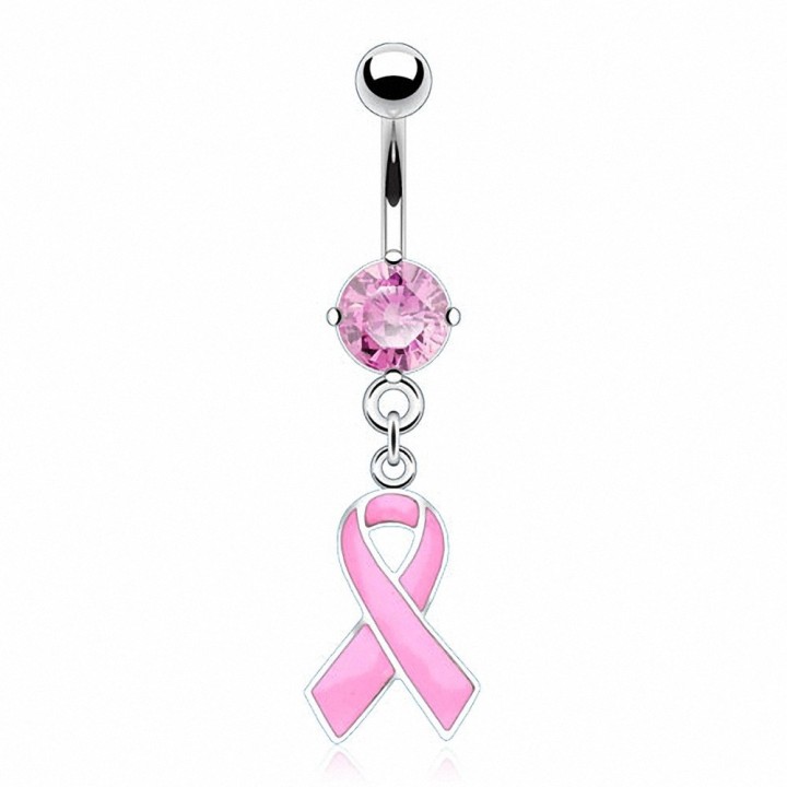 Piercing nombril Ruban de sensibilisation