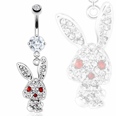 Piercing nombril Acier Chirurgical Lapin Joyeux