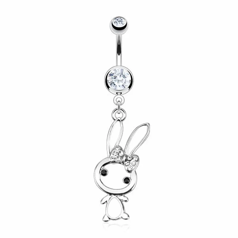 Piercing nombril Acier Chirurgical Lapin