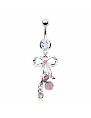 Piercing nombril Pendentif Noeud Papillon
