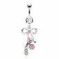Piercing nombril Pendentif Noeud Papillon