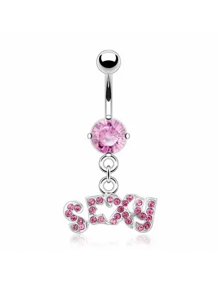 Piercing nombril Acier Chirurgical Pendentif Sexy