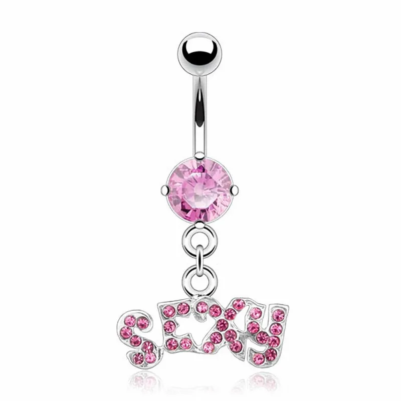 Piercing nombril Acier Chirurgical Pendentif Sexy