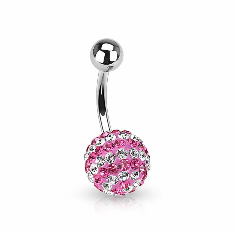 Piercing nombril Crystal Ferido Duo