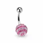 Piercing nombril Crystal Ferido Duo
