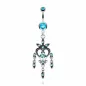 Piercing nombril Chandelier Vintage