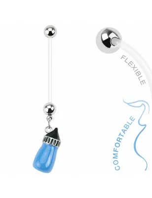 Piercing nombril de grossesse Biberon