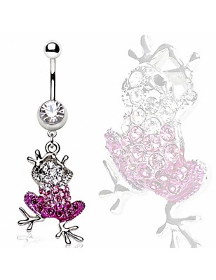Piercing nombril grenouille