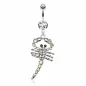 Piercing nombril pendentif scorpion