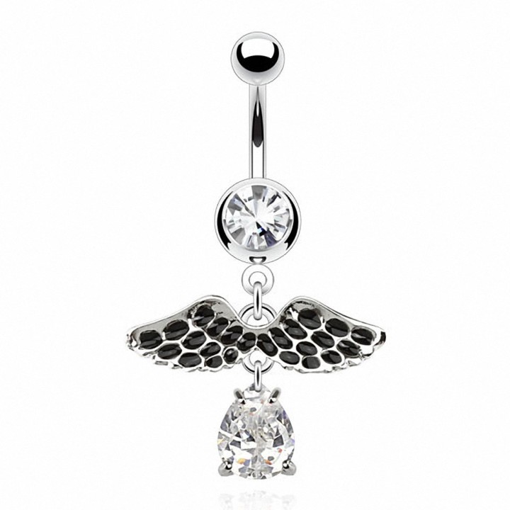 Piercing nombril ailes vintage