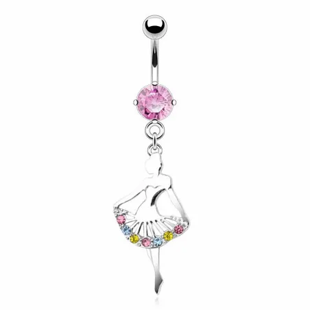 Piercing nombril ballerine