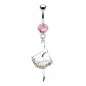 Piercing nombril ballerine