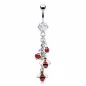 Piercing nombril coccinelles abeilles