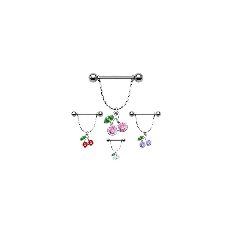 Piercing Téton Cerise