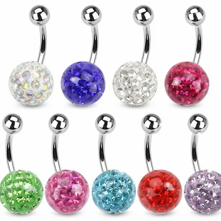 Piercing nombril Crystal Gloss