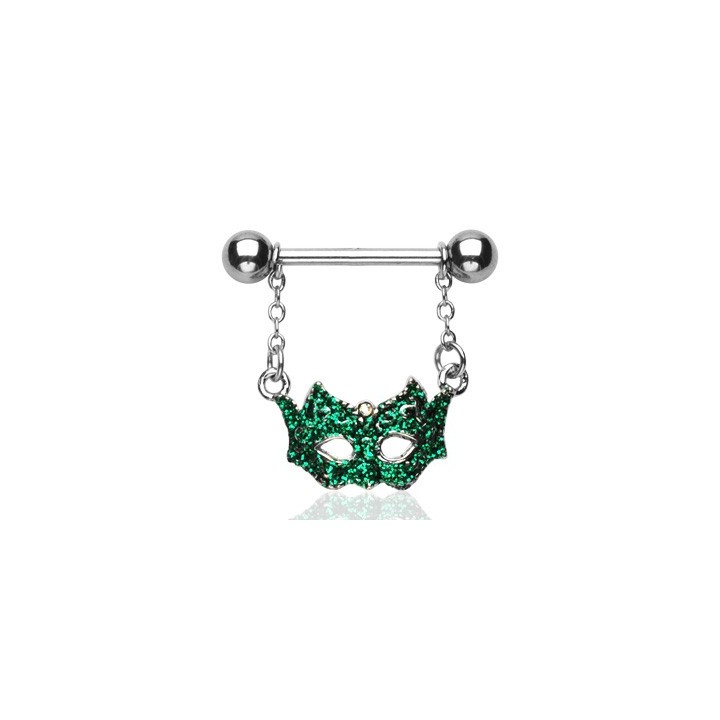 Piercing téton Masque Bal Masqué - Bijou Piercing Téton