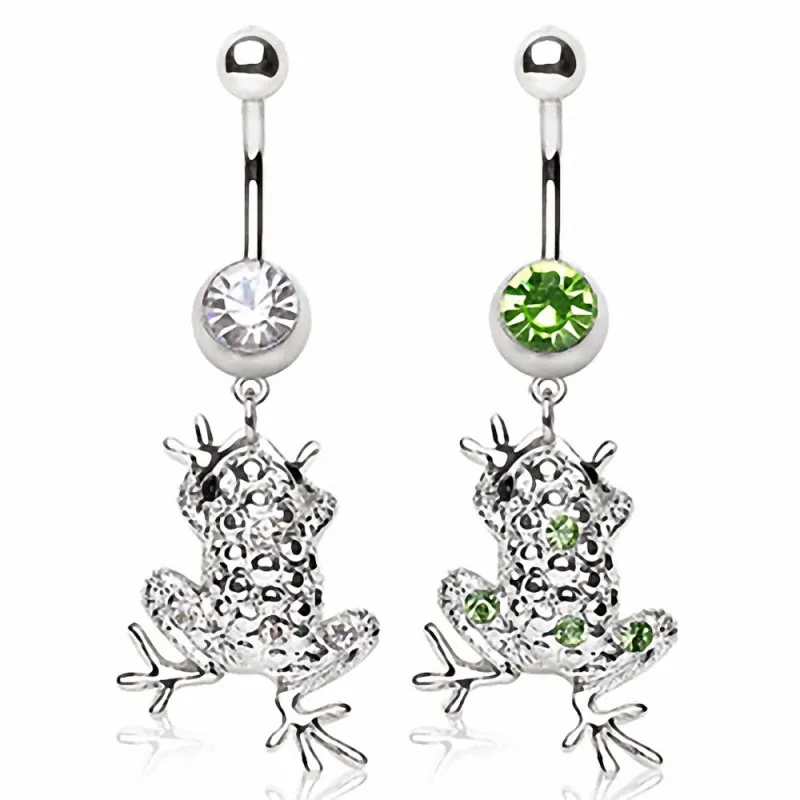 Piercing nombril grenouille arboricole