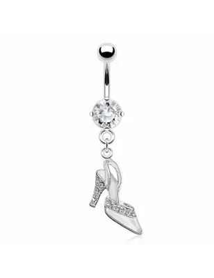 Piercing nombril chaussure à talon