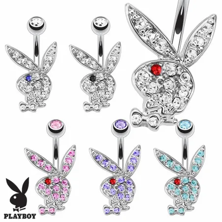 Piercing nombril Playboy lapin