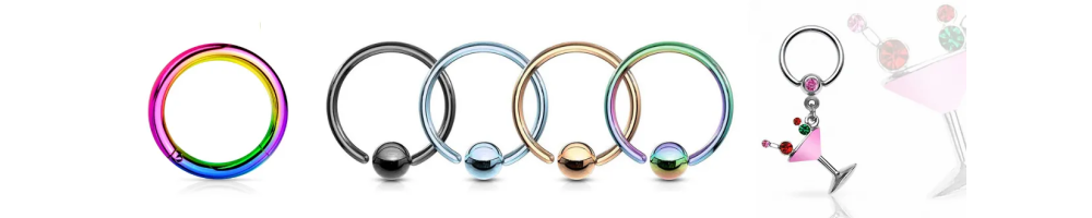 Piercing Téton Anneau - Achat | Vente Bijou Anneau pour Sein Mamelon