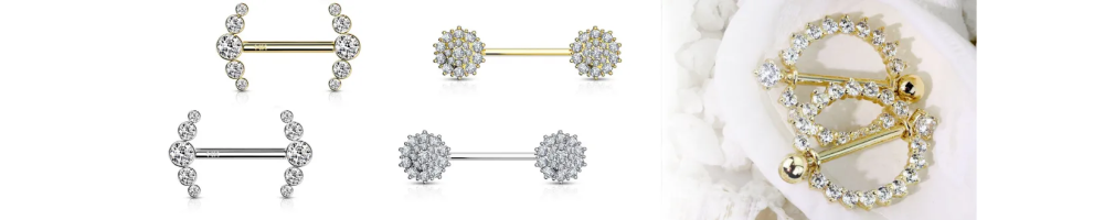 Piercing Téton Or - Achat | Vente de Bijou en Or pour Sein Mamelon