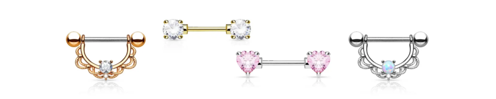 Piercing Téton 16mm - Achat | Vente de Bijou 16 mm pour Sein Mamelon