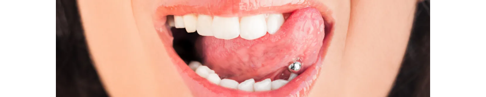 Piercing Langue Or - Achat | Vente de Bijou en Or pour la Langue