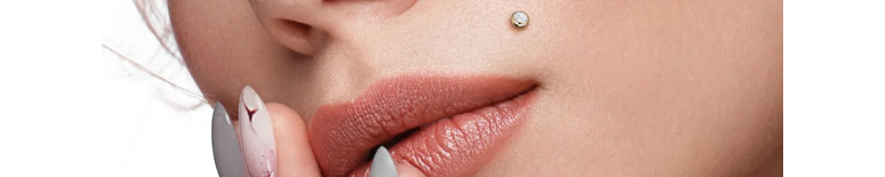 Piercing Labret Or - Achat | Vente de Piercing Labret en Or pour Lèvre