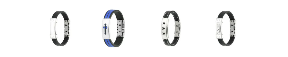 Bracelets en Caoutchouc : Confort & Style Décontracté