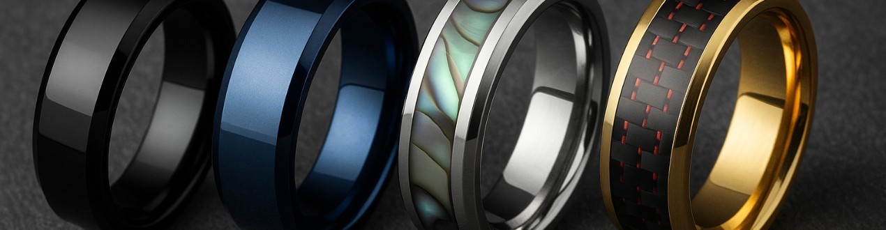 Bagues en TISTEN : Alliage Innovant, Solide & Léger