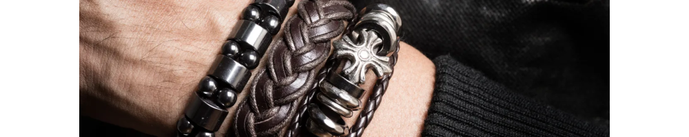 Bracelets Acier Hommes : Bijoux Masculins Modernes & Élégants