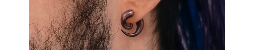 Faux Piercing Écarteur Oreille - Achat | Vente Faux Écarteur de Lobe