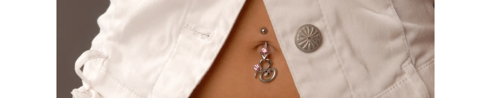 Piercing Nombril Spirale | Bijoux Spirales en Titane, Or & Acier