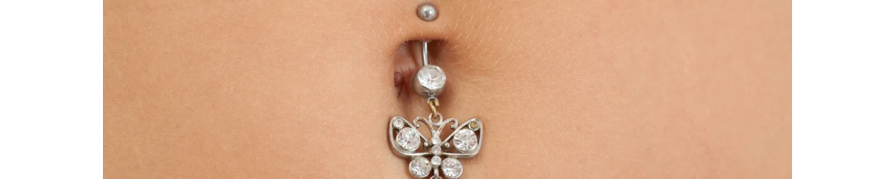 Piercing Nombril Papillon - Achat | Vente Piercing Pendentif Papillon