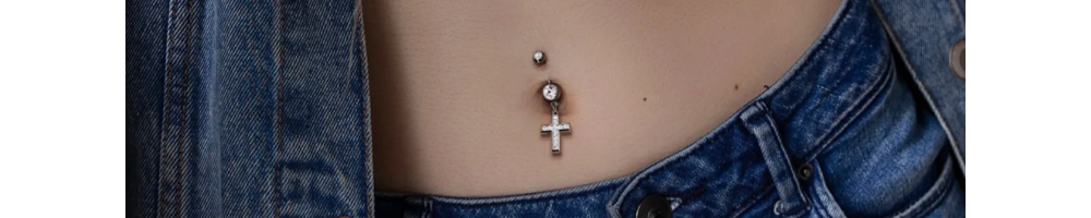 Piercing Nombril Croix - Achat | Vente de Piercing Croix pour Nombril